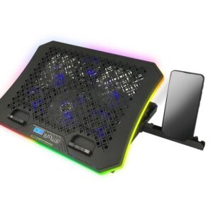 Esperanza GALERNE aušinimo padėklas nešiojamam kompiuteriui 48,3 cm (19") 2100 RPM Juoda