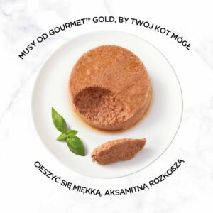 PURINA Gourmet Gold Mousse - šlapias kačių maistas - 48x85g