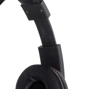 Esperanza EH118 Ausinės be mikrofono ir ausinės su mikrofonu Laisvų rankų įranga Vielinis Su lankeliu Skambučiai / muzika Juoda, Raudona - Image 3