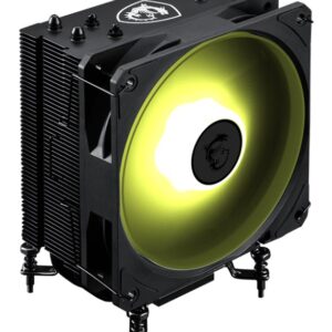 MSI MAG COREFROZR AA13 Kompiuterio aušinimo sistema Procesorius Hibridinis aušintuvas 12 cm Juoda 1 vnt