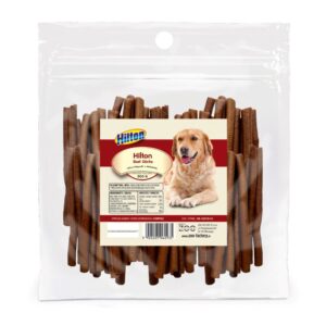 HILTON Soft Beef Sticks - skanėstas šunims - 500g