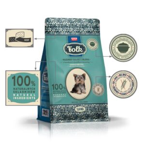 FOLK Small breeds Traditional masurian venison stew with beets and cranberries - sausas maistas šunims - 1,6kg - Image 2