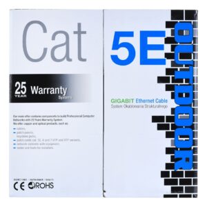 A-LAN KIU5OUTS305 tinklo kabelis Juoda 305 m Cat5e U/UTP (UTP) - Image 3