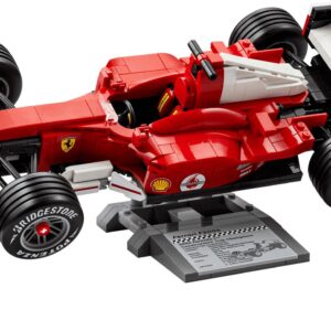 LEGO ICONS 11375 Ferrari F2004 ir Michaelis Schumacheris - Image 3