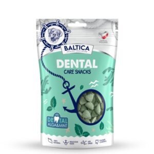 BALTICA Przysmaki regionów Dental with algae and mint - skanėstas šuniui - 100g