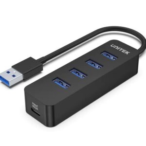 UNITEK KONCENTRATORIUS USB-A 4X USB-A 3.1, AKTYVUS, 10W, H1117A - Image 3