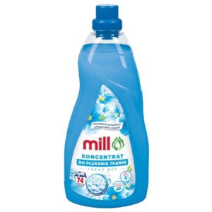MILL Fresh Day audinių minkštiklio koncentratas, 2 l (4 vnt. pakuotė)