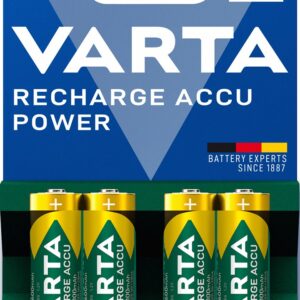VARTA HR6 AA Recharge Accu Power 2100 mAh 56706 Įkrovimo tikslumas 4 vnt Žalia, Geltona