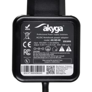 Akyga AK-ND-60 maitinimo adapteris / inverteris - Image 3