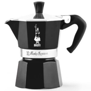 Bialetti Moka Express Mokos gaminimo indas Juoda