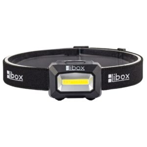 Libox LB0107 žibintuvėlis Juoda Ant galvos tvirtinamas žibintuvėlis LED - Image 3