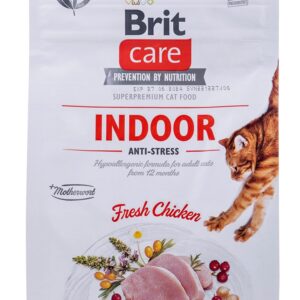 BRIT Care Grain-Free Adult Indoor Anti-Stress - sausas kačių maistas - 400 g