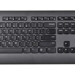 Lenovo 4X30H56874 klaviatūra Universalus Radijo dažnio belaidė QWERTY Anglų (JAV) Juoda
