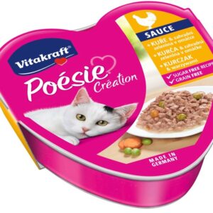 VITAKRAFT POESIE CREATION SOS vištiena/daržovės - drėgnas kačių maistas - 85 g