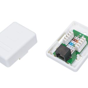 Alantec GN001 laido jungtis RJ45 Balta