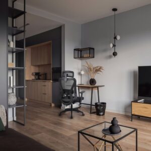 Activejet T5 ergonominė biuro kėdė juoda