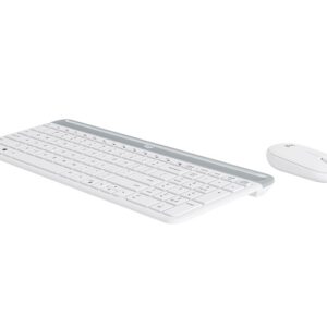 Logitech 920-009205 klaviatūra Pelė įskaityta Universalus Radijo dažnio belaidė QWERTY JAV tarptautinė versija Balta - Image 3