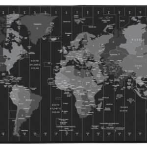 Natec laiko juostų žemėlapis maxi pelės kilimėlis npo-1119 - Image 2