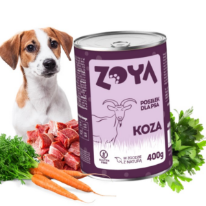 ZOYA Goat - drėgnas ėdalas šunims - 400g - Image 2