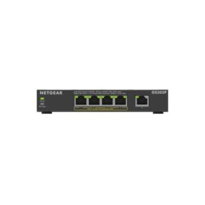 NETGEAR GS305Pv3 Ne-valdomas Gigabit Ethernet (10/100/1000) Maitinimas per Eternetą (PoE) Juoda - Image 2