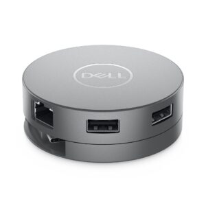 DELL DA310 Vielinis USB 3.2 Gen 2 (3.1 Gen 2) Type-C Sidabras - Image 2