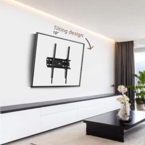 Maclean televizoriaus arba monitoriaus laikiklis, maks. VESA 400x400, 32–70 colių, 45 kg, juodas, MC-748A - Image 3