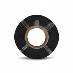 3D Plastikas - Filamentas PLA-CF Refill/Papildymas juodos spalvos | 1.75 mm, 1kg | Bambu Lab