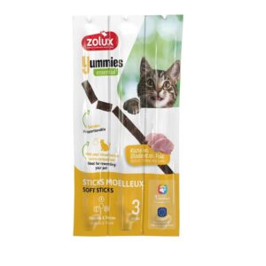 ZOLUX Yummies Turkey with liver - skanėstas katėms - 3x5g