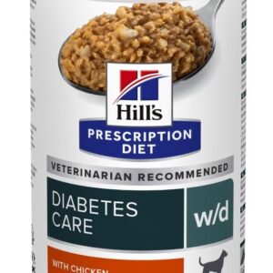 HILL'S Prescription Diet Diabetes Care Chicken - šlapias maistas šunims - 370g