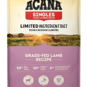 ACANA Singles Grass-Fed Lamb - sausas maistas šunims - 17kg