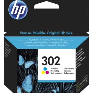 HP 302 Tri-color Original Ink Cartridge