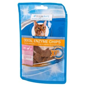 BOGAR Bogadent Dental enzyme chips Fish - skanėstas katėms - 50g