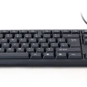 Gembird KB-U-103 klaviatūra USB Anglų (JAV) Juoda - Image 3