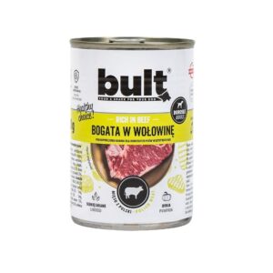 BULT Rich in beef - drėgnas ėdalas šunims - 400g