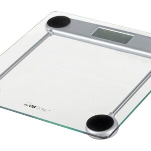 Elektroninės asmeninės svarstyklės „Clatronic PW 3368“ (skaidrios / sidabrinės) - Image 2