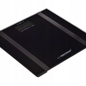 Esperanza EBS018K asmeninės svarstyklės Stačiakampis Juoda Elektroninės vonios svarstyklės - Image 2