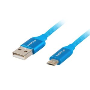 LANBERG KABELIS USB 2.0 MICRO-B (M) - A (M) 1.8M QC