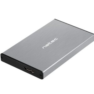 NATEC RHINO GO HDD KORPUSAS (USB 3.0, 2,5", PILKAS) - Image 2