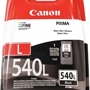 Canon PG-540L rašalo kasetė 1 vnt Originalus Standartinė išeiga Juoda