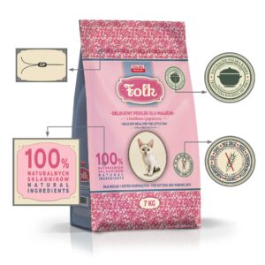 FOLK Gentle meal for kittens with rabbit and lamb - sausas kačių maistas - 7kg - Image 2