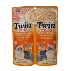INABA Twin Packs Chicken - skanėstas katėms - 2 x 40g
