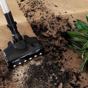 Bosch BSS711W siurblys-šluota / elektrinė šluota Dulkių siurbliui šluotai Baterija Sausa Bemaišis 0,3 L Juoda, Sidabras, Balta - Image 3