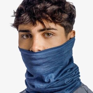 Buff Lightweight Merino Wool Daugiafunkcinis šalikas Mėlynas - Image 3