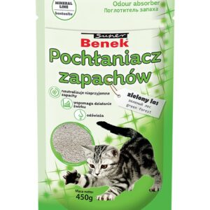 CERTECH Kvapų sugėriklis Super Benek Žaliasis miškas 450 g