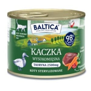 BALTICA Smaki regionów Duck - šlapias kačių maistas - 185g