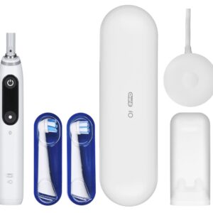 Oral-B iO Series 8N Suaugusiems Vibruojantis dantų šepetėlis Balta