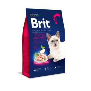 BRIT PREMIUM BY NATURE STERILIZED Sausas kačių maistas Viščiukas 1,5 kg