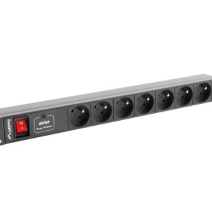 LANBERG MAITINIMO JUOSTOS STOVAS PDU (1U, 10A, 7X 230V, 2M)