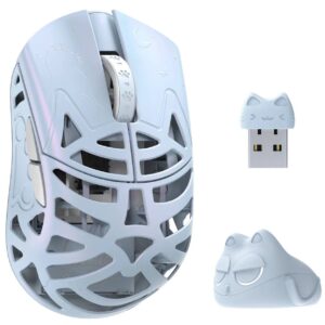 WLMOUSE Beast Miao Gaming Mouse, Omron Optical Switches - Ice Blue