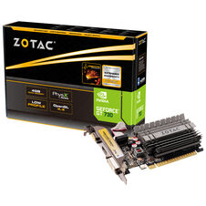 Zotac GeForce GT 730 passive, 4096 MB GDDR3